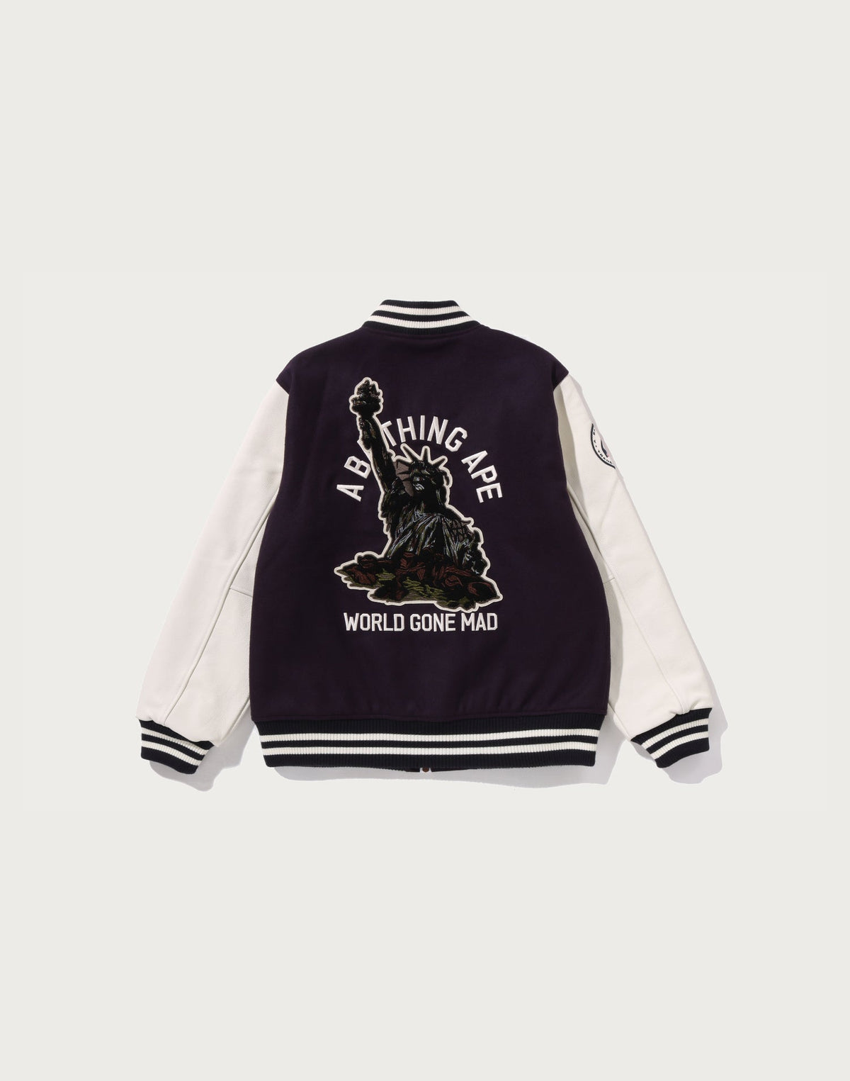 A BATHING APE VARSITY JACKET MENS