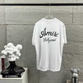 AMIRI Hollywood Script Logo Crew-Neck Short-Sleeve T-Shirt