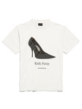 Balenciaga Women Nife Pump T-Shirt Small Fit