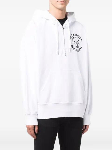 Alexander McQueen skull-print hoodie