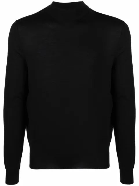 Drumohr mock-neck merino jumper
