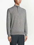 Zegna Oasi mock-neck cashmere jumper