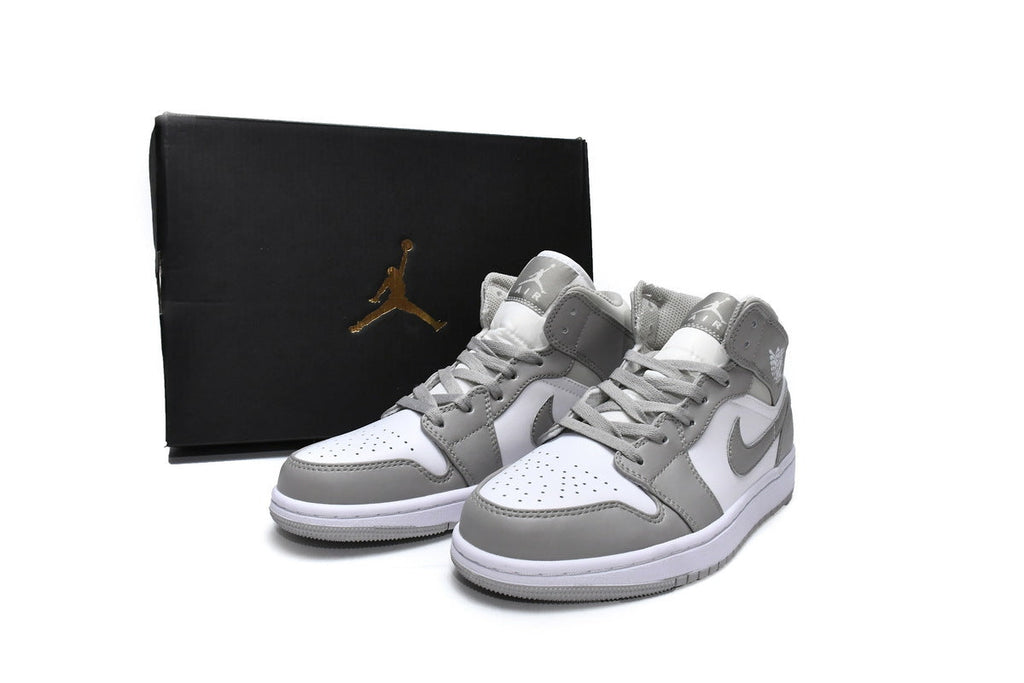 Air Jordan 1 Mid Linen Reps Sneaker 554724-082