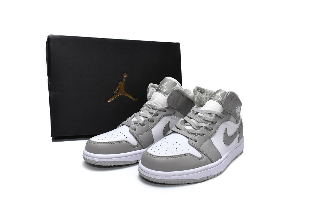 Air Jordan 1 Mid Linen Reps Sneaker 554724-082