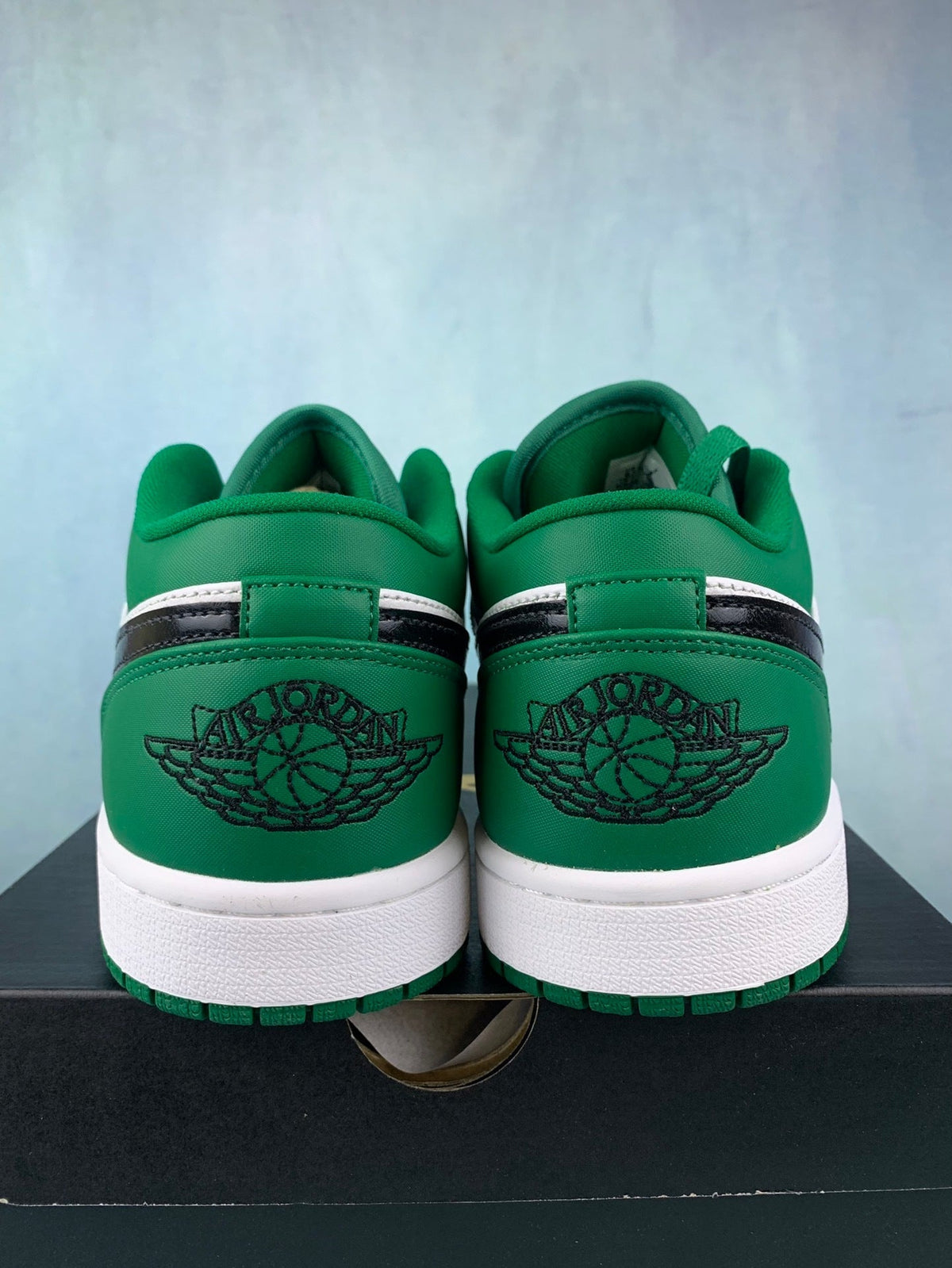 Air Jordan 1 Low Boston Celtics White/Green 553558-301 Unisex Sneakers