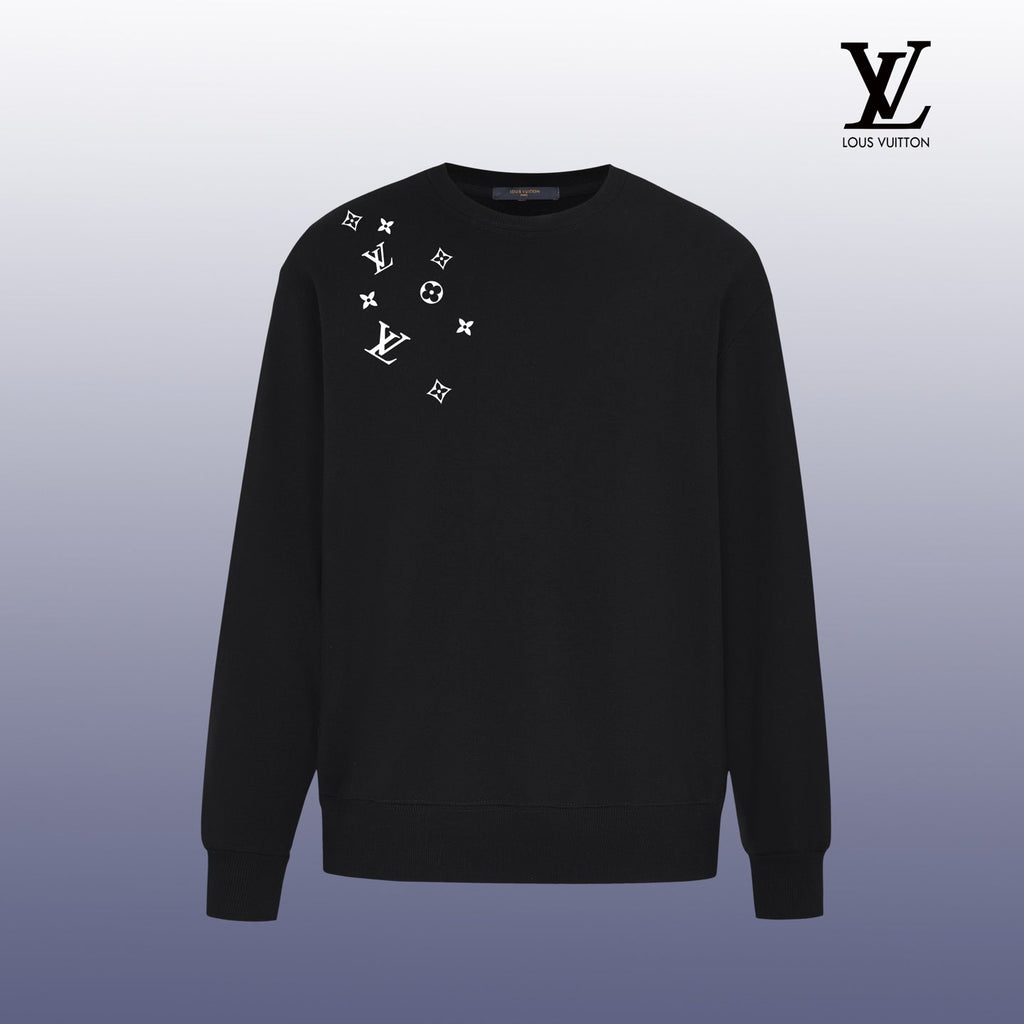 Designer Graphic Print Crewneck Sweatshirt