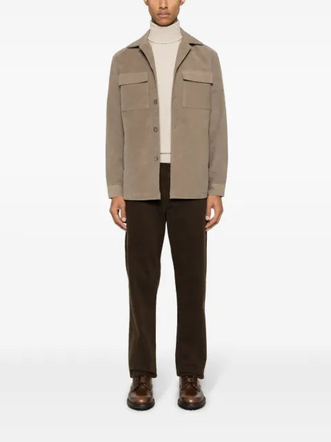 Dell'oglio roll-neck rib-trim jumper