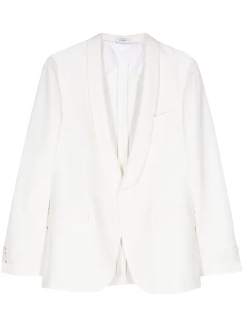 Boglioli single-breasted virgin wool blazer