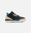 Air Jordan 3 Retro Preschool Lifestyle Shoe - Black/Chile Red/Neutral Grey