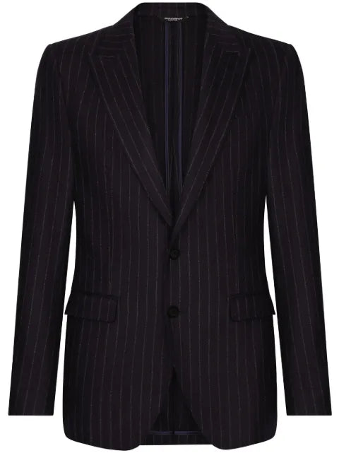 Dolce & Gabbana pinstripe single-breasted jacket
