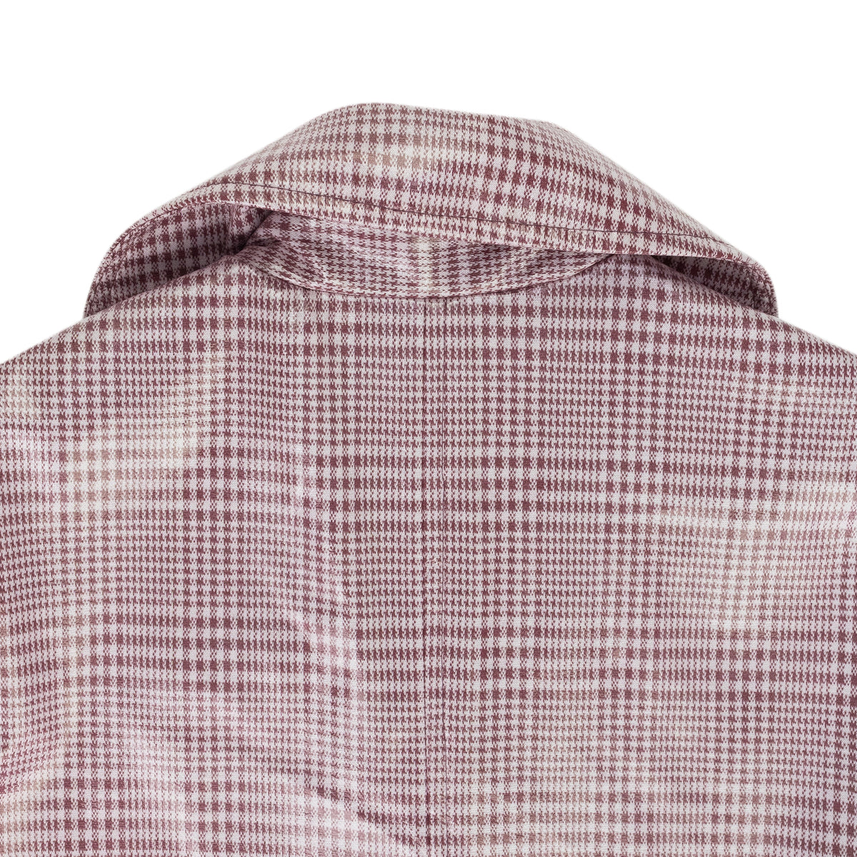 Pink Plaid Vinyl Trenchcoat