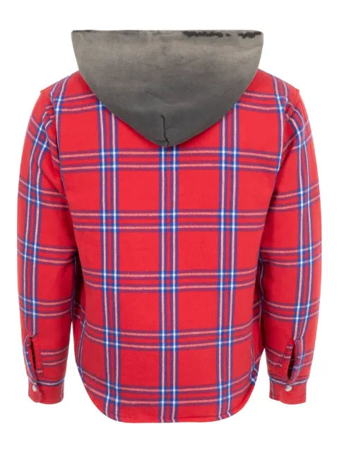 SAINT MXXXXXX checked shirt jacket