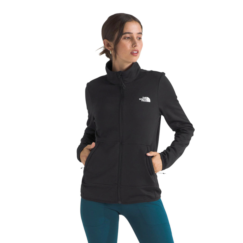 Sudadera Canyonl Full Zip para mujer color negro