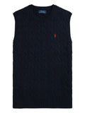 Polo Ralph Lauren cable-knit cotton vest