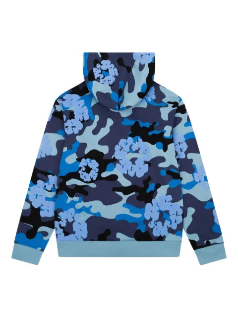 Denim Tears Wreath zip-up hoodie