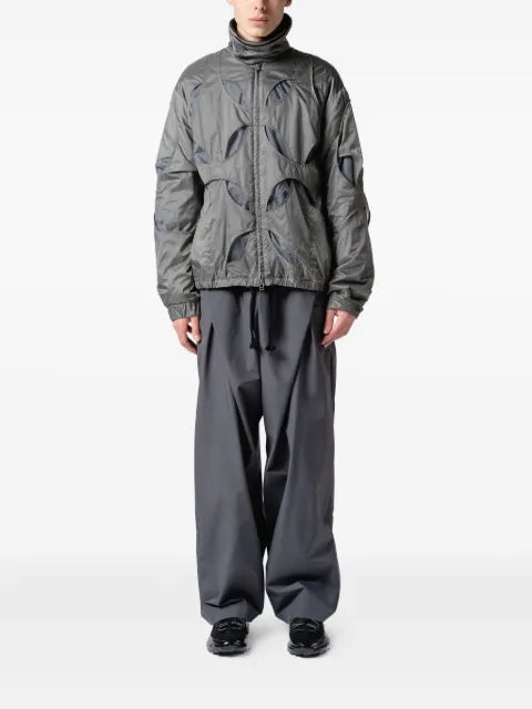 Yoshiokubo cut-out panelled jacket
