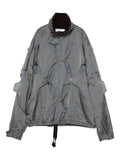 Yoshiokubo cut-out panelled jacket