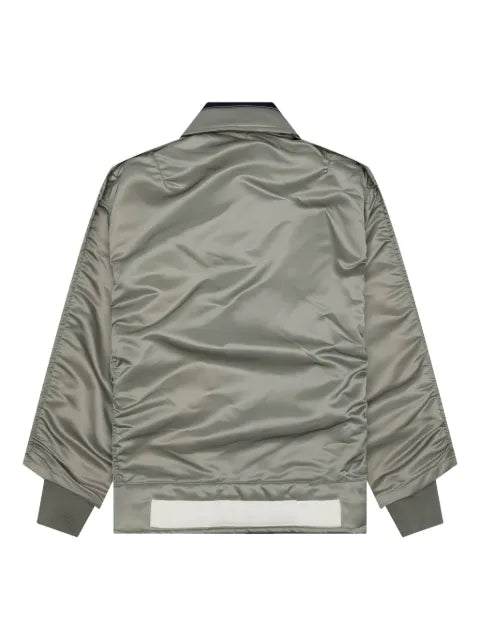 sacai pocketed bomber jacket