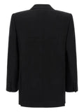 Saint Laurent peak-lapel single-breasted blazer