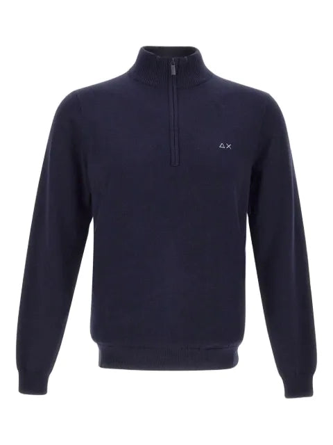 Sun68 half-zip sweater