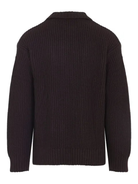Carhartt WIP ribbed zip-up cardigan