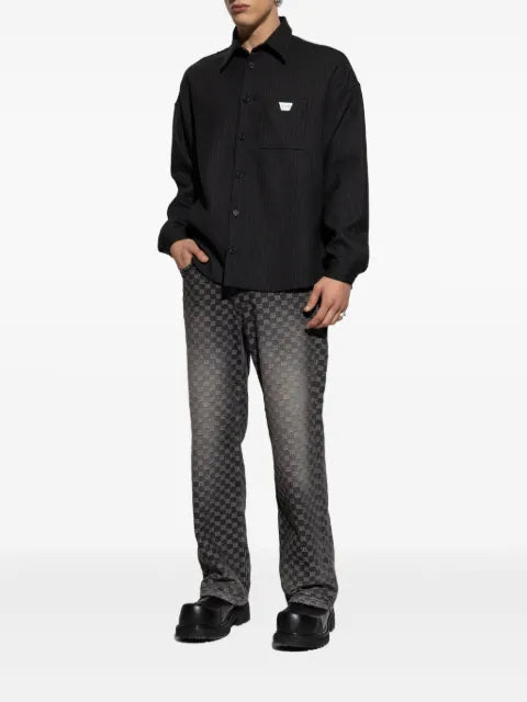 MISBHV pinstriped overshirt