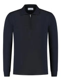 Marco Pescarolo polo-collar half-zip sweater