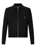 Philipp Plein shirt-collar zip jacket