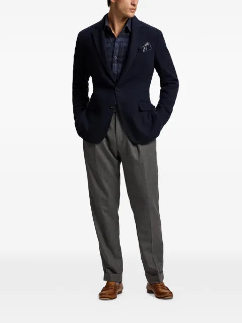 Ralph Lauren Purple Label single-breasted cashmere blazer