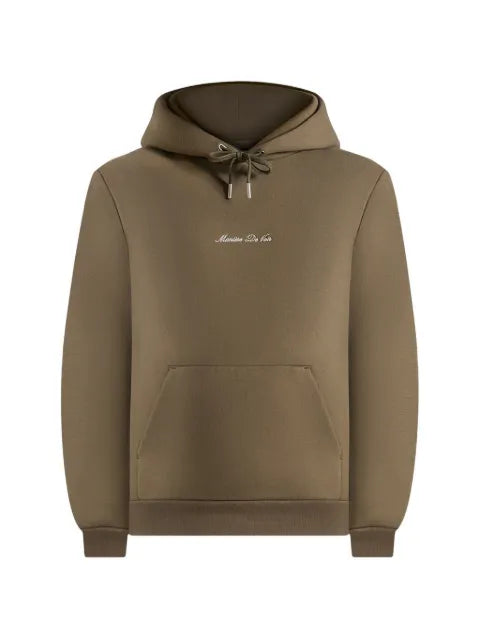 Manière De Voir signature regular fit hoodie
