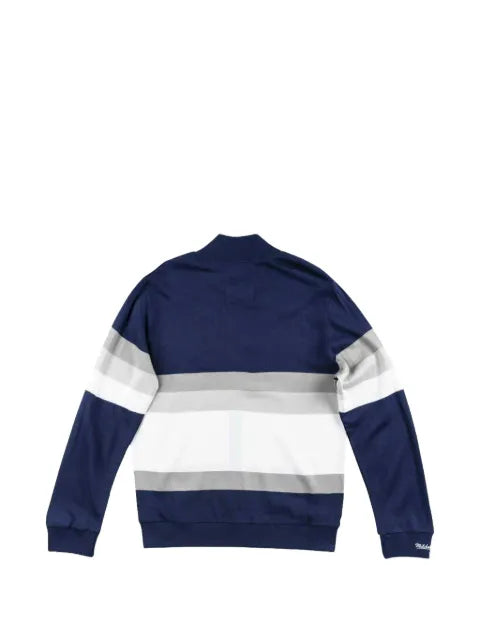 Mitchell & Ness NFL "Dallas Cowboys" stripe full zip sweater