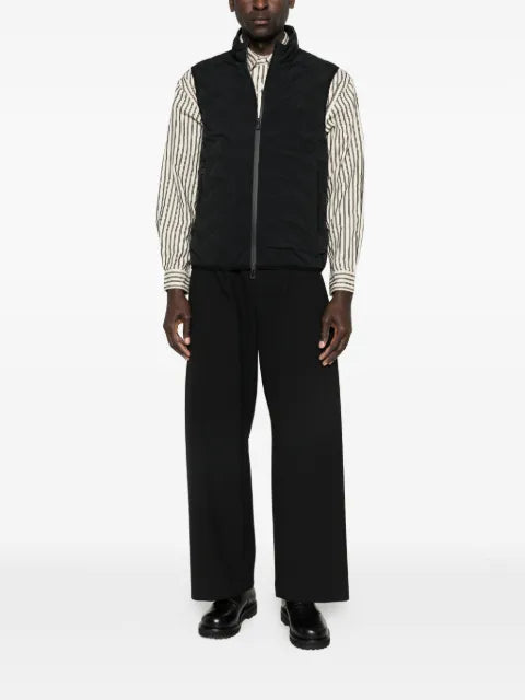 Emporio Armani nylon down chevron quilt gilet
