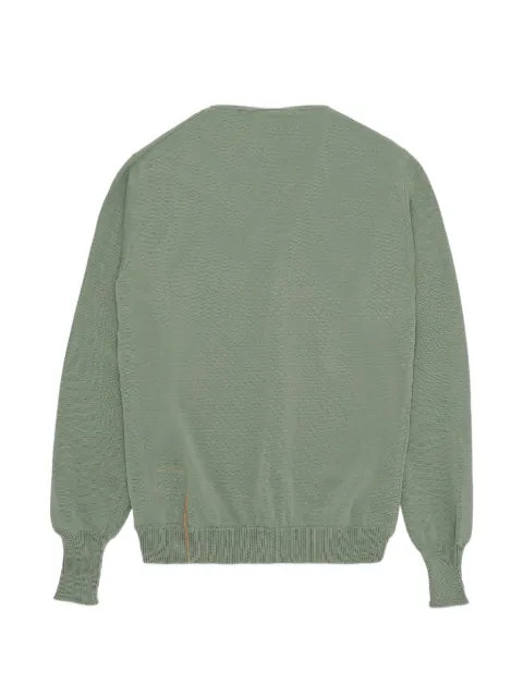 Fortela buttoned ribbed cardigan