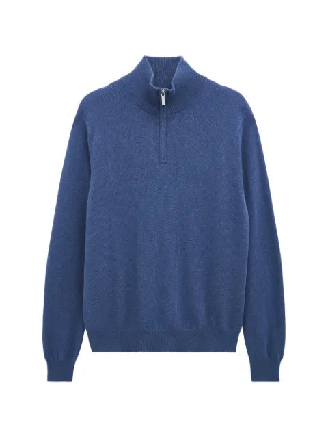 Pringle of Scotland quarter-zip cashmere sweater