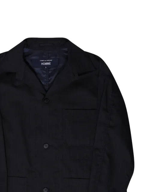 Comme des Garçons Homme notched-lapel patch-pocket jacket