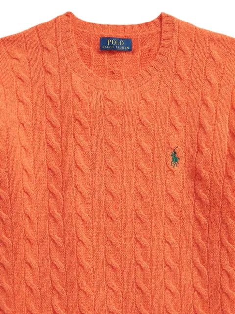 Polo Ralph Lauren cable-knit wool-cashmere jumper