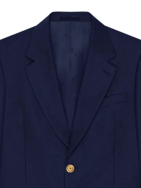 Givenchy single-breasted blazer in wool and mohair
