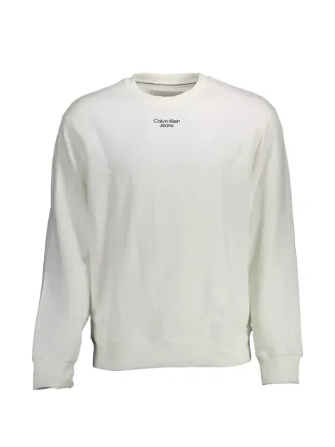 Calvin Klein logo-print cotton sweater