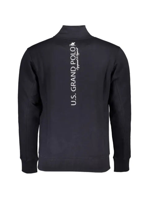 U.S. Grand high-neck zip-up sweater