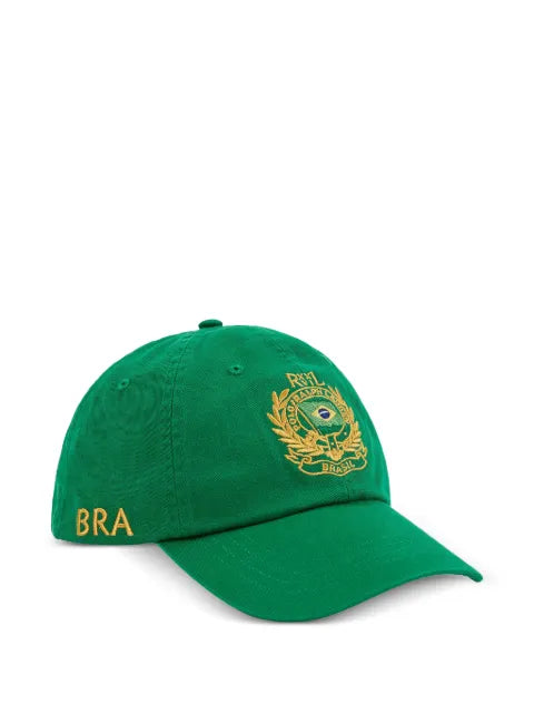 Polo Ralph Lauren Brazil logo-embroidered baseball cap
