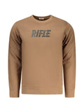 RIFLE logo-print crew-neck sweater