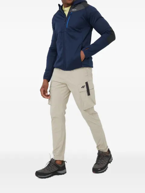 Viking Yosemite zip-up panelled hoodie