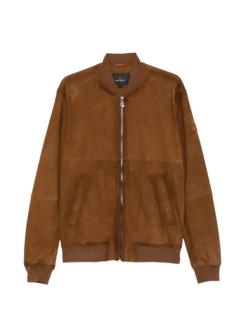 Peuterey Jodie suede bomber jacket