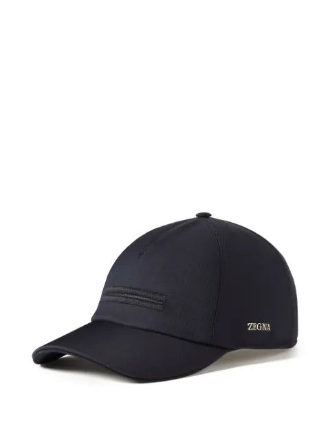 Zegna navy baseball cap