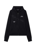 Palm Angels Surfer Dreams knit zip-up hoodie