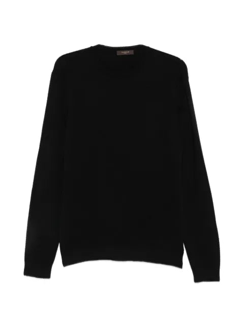 slowear waffle-knit long-sleeve sweater