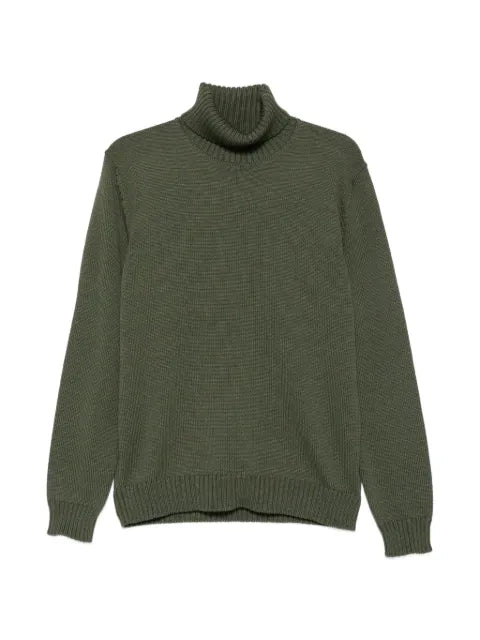 Zanone roll-neck ribbed sweater