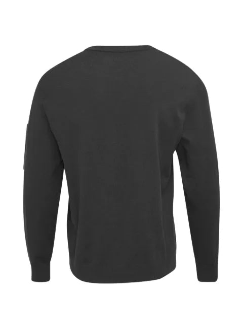 C.P. Company extrafine merino wool Lens crewneck sweater