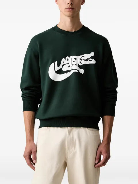 Lacoste logo-print sweatshirt