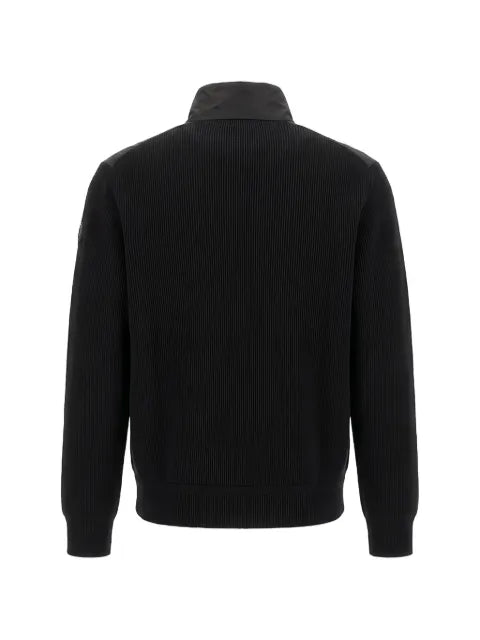 Moncler padded rib-knit cardigan